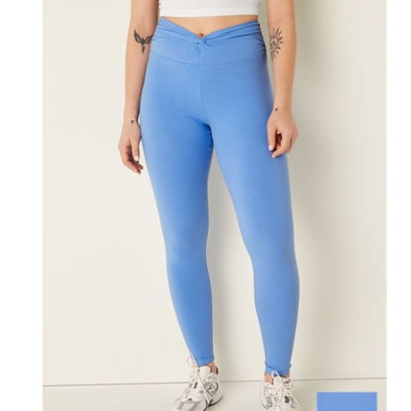 PINK Victoria's Secret Twist Waist Leggings - Picture 1 of 9